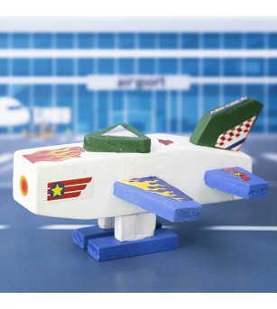 Mini kit creativ de pictură, Avion - Seturi de pictura și desenat