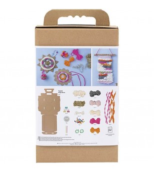 Kit creativ de țesut, Decor de perete - Seturi creative DIY