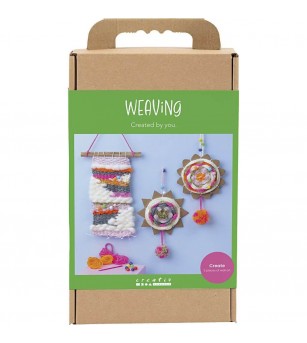 Kit creativ de țesut, Decor de perete - Seturi creative DIY