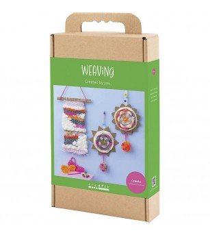 Kit creativ de țesut, Decor de perete - Seturi creative DIY