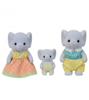 Figurine Sylvanian Families 5771 - Familia Elefant - Figurine