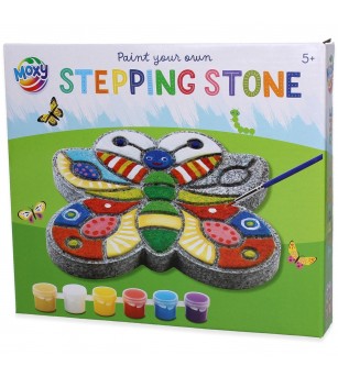 Set de pictură pe piatră - Fluturaș - Seturi de pictura și desenat