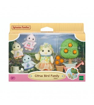 Figurine Sylvanian Families 5860- Familia de păsări Citrus - Figurine