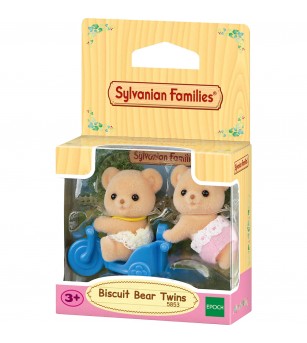Figurine Sylvanian Families 5853 - gemenii ursuleți Biscuit - Figurine