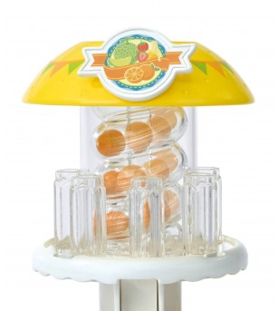 Set Sylvanian Families 5861 - figurină păsăre Citrus și stand de sucuri - Figurine