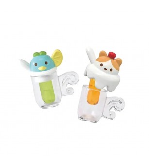 Set Sylvanian Families 5861 - figurină păsăre Citrus și stand de sucuri - Figurine