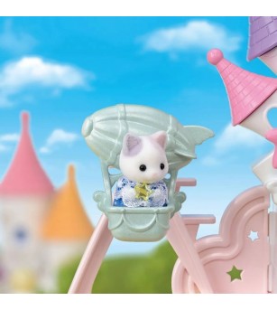 Sylvanian Families 5841 - Parcul de distracții Baby Dream și figurină iepuraș - Figurine