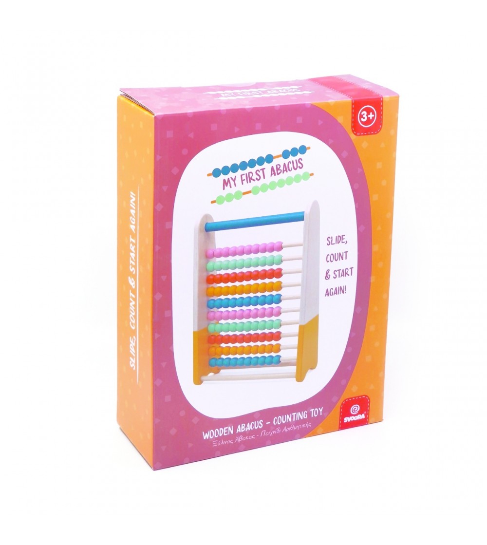 Abacus din lemn, Svoora - Jucării matematică