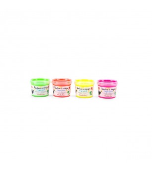 Acuarele 4 culori neon pentru pictat cu mana, Moulin Roty - Acuarele, guase, acrilice