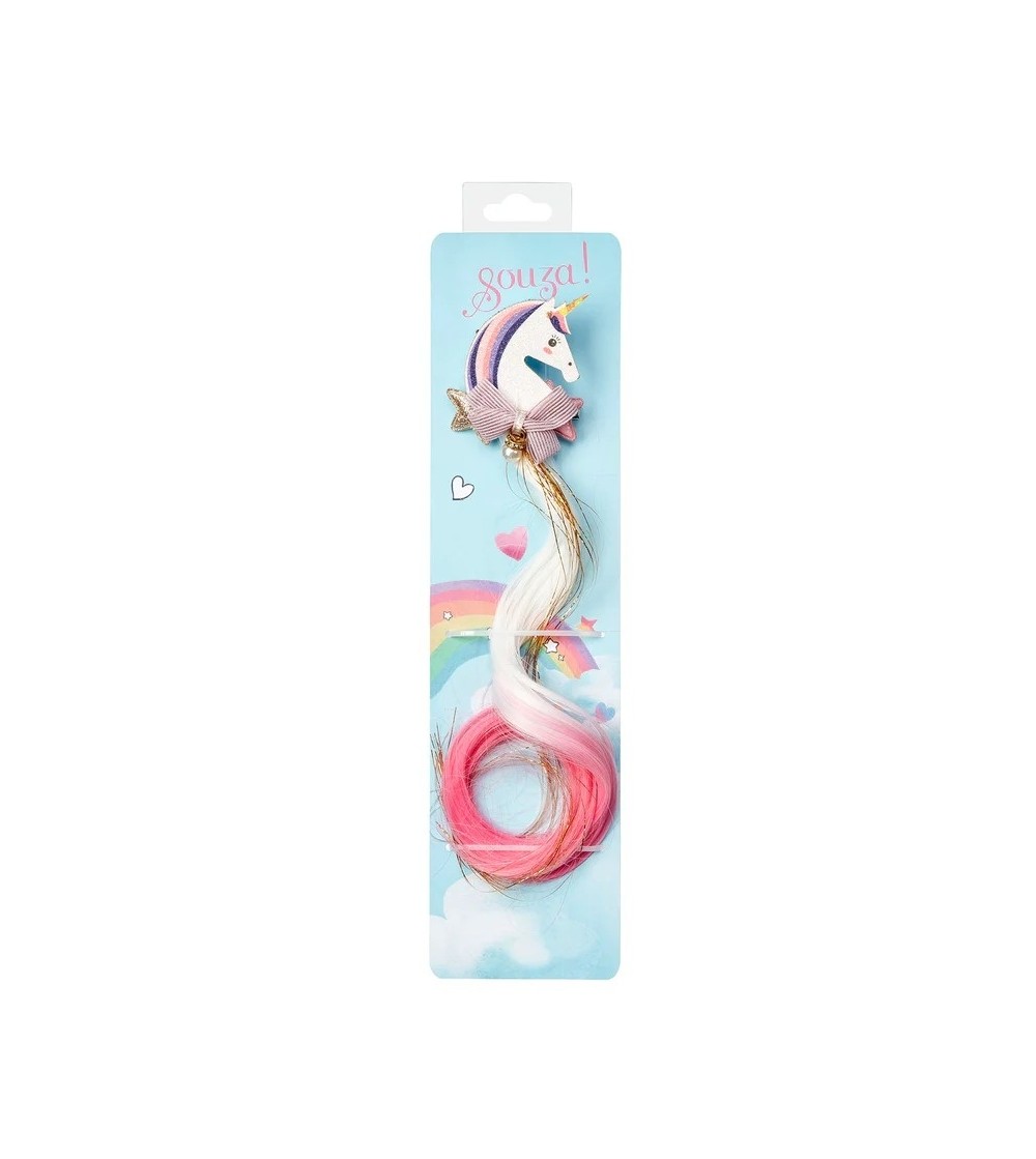 Agrafa de par Unicorn cu extensie, Souza! - Costume de carnaval