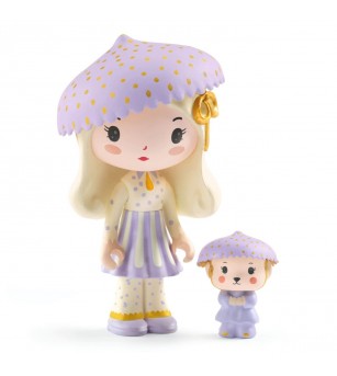 Figurina Tinyly Jil & Jerry, Djeco - Figurine