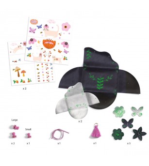 Joc creativ DIY Poseta si portofel, Djeco - Seturi creative DIY