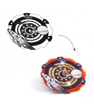 Joc creativ DIY Titirezi cosmos, Djeco - Seturi creative DIY