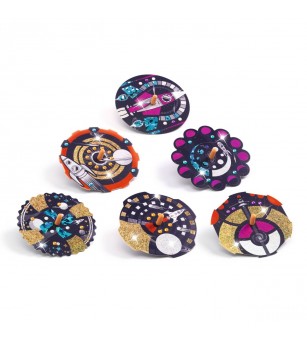 Joc creativ DIY Titirezi cosmos, Djeco - Seturi creative DIY