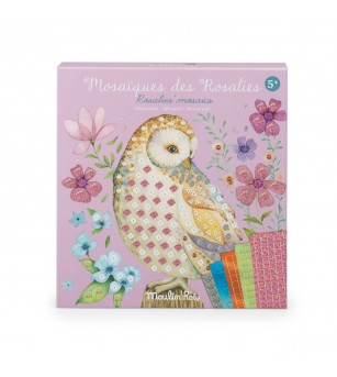 Joc creativ mozaic Les Rosalies, Moulin Roty - Mozaic copii