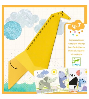 Joc creativ origami Jungla vesela, Djeco - Origami