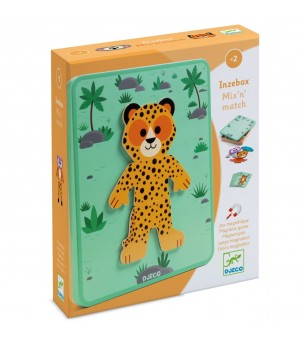 Joc cu magneti Mix'n'match, Djeco - Jucării creativ-educative