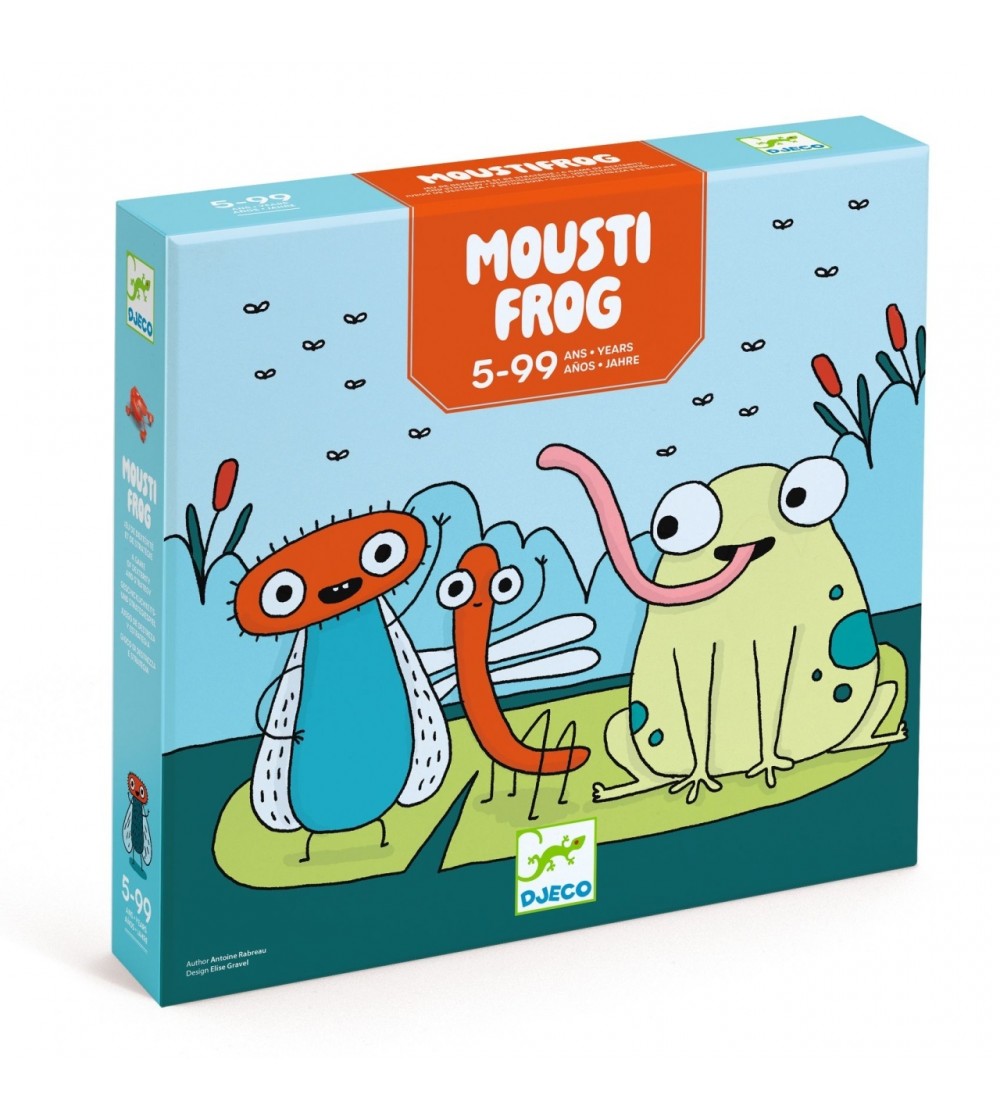 Joc de dexteritate si strategie Moustifrog, Djeco - Jocuri de masă