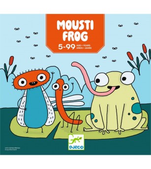 Joc de dexteritate si strategie Moustifrog, Djeco - Jocuri de masă