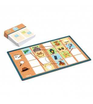 Joc de logica si investigatie Detectiv, Djeco - Jocuri logică