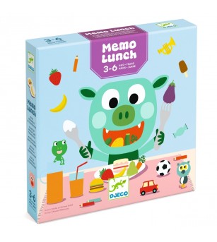 Joc de memorie Pofticiousul Bob, Djeco - Jocuri de memorie și asociere