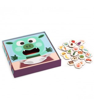 Joc de memorie Pofticiousul Bob, Djeco - Jocuri de memorie și asociere