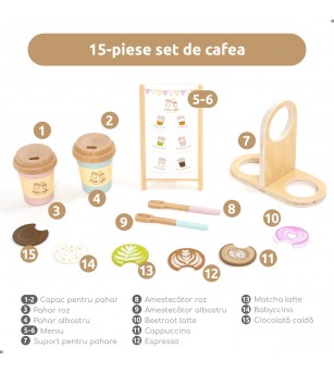Joc de rol Coffee to go, UMU Toys - Bucătărie copii