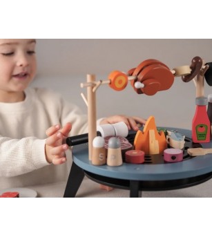 Joc de rol Gratar cu accesorii, UMU Toys - Bucătărie copii