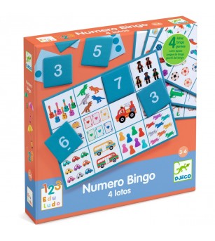 Joc educativ Bingo, Djeco - Jocuri de observație și atenție