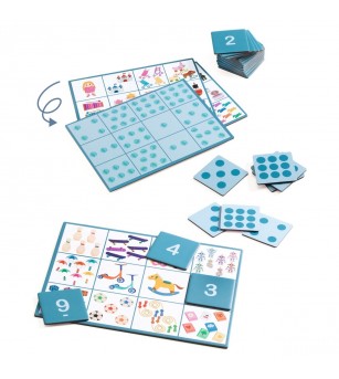 Joc educativ Bingo, Djeco - Jocuri de observație și atenție