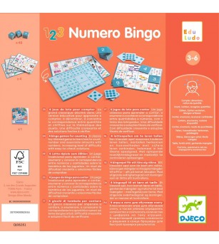 Joc educativ Bingo, Djeco - Jocuri de observație și atenție
