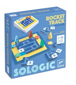 Joc logic cu rachete si planete, Djeco - Jucării educative