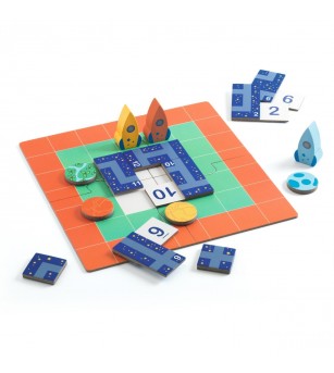 Joc logic cu rachete si planete, Djeco - Jucării educative