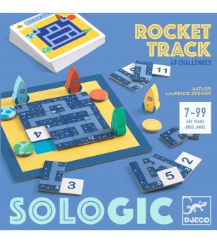 Joc logic cu rachete si planete, Djeco - Jucării educative