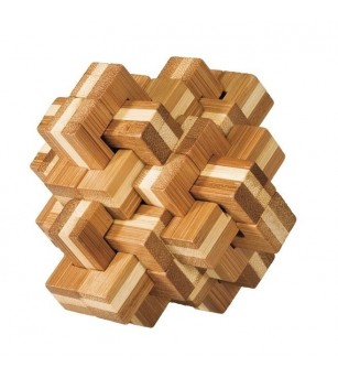 Joc logic IQ 3D Puzzle Ananas, Fridolin - Jocuri logică
