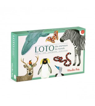 Joc Loto animale, Moulin Roty - Jocuri de masă