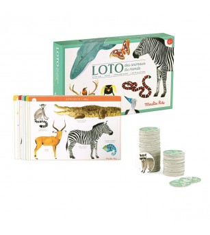 Joc Loto animale, Moulin Roty - Jocuri de masă