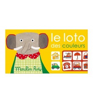 Joc Loto culori Les Popipop, Moulin Roty - Jocuri de masă