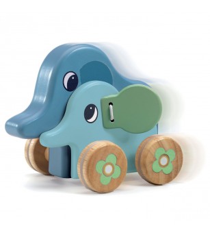 Jucarie muzicala de impins, Djeco - Jucării de lemn si Montessori