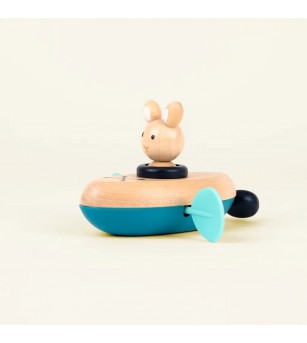 Jucarie pentru baie - Barcuta iepuras, Egmont Toys - Jucării de baie