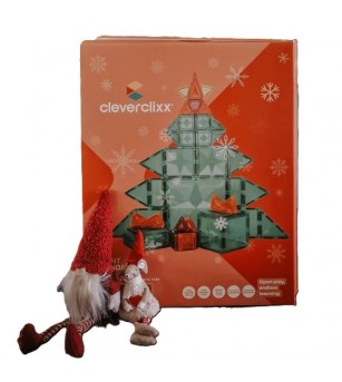 Kit STEAM Calendar Advent 37 Piese, Cleverclixx - Jucarii magnetice