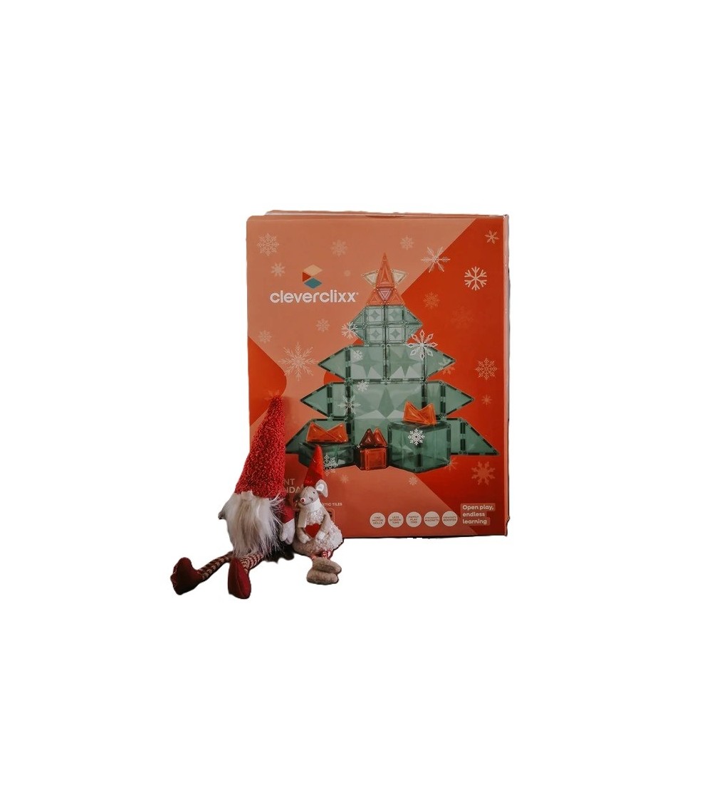 Kit STEAM Calendar Advent 37 Piese, Cleverclixx - Jucarii magnetice