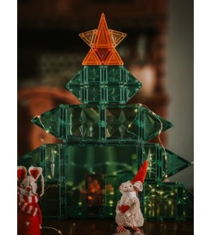 Kit STEAM Calendar Advent 37 Piese, Cleverclixx - Jucarii magnetice
