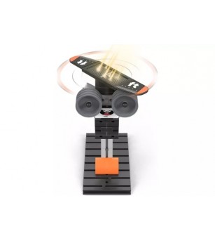 Kit STEM Cu modele interactive Junior Max, Fischertechnik - Jocuri construcție