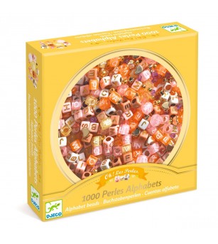 Margele litere aurii, Djeco - Seturi cu mărgele și brățări