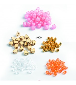 Margele litere aurii, Djeco - Seturi cu mărgele și brățări