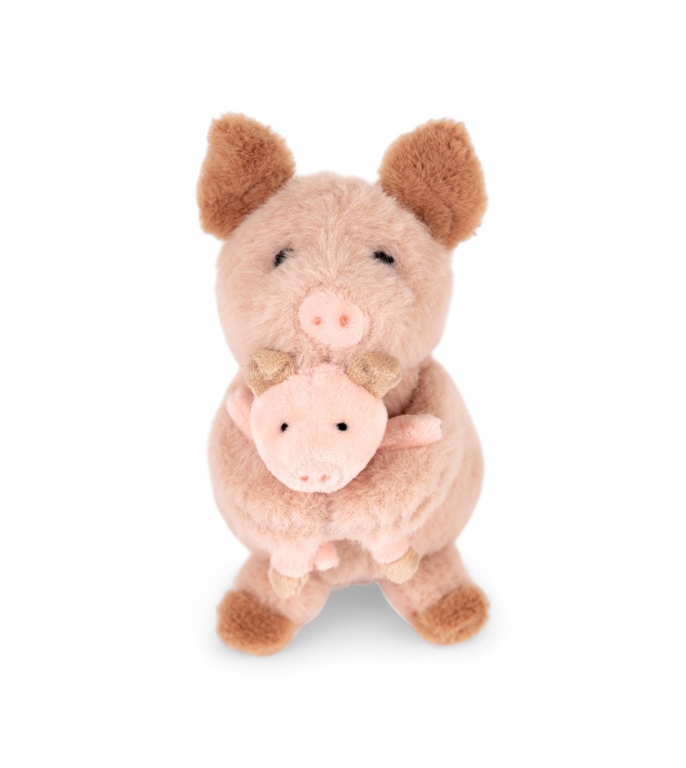 Purcelusa de plus cu puiut, Egmont Toys - Papusi si jucarii de plus