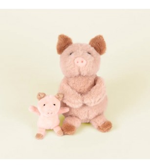 Purcelusa de plus cu puiut, Egmont Toys - Papusi si jucarii de plus