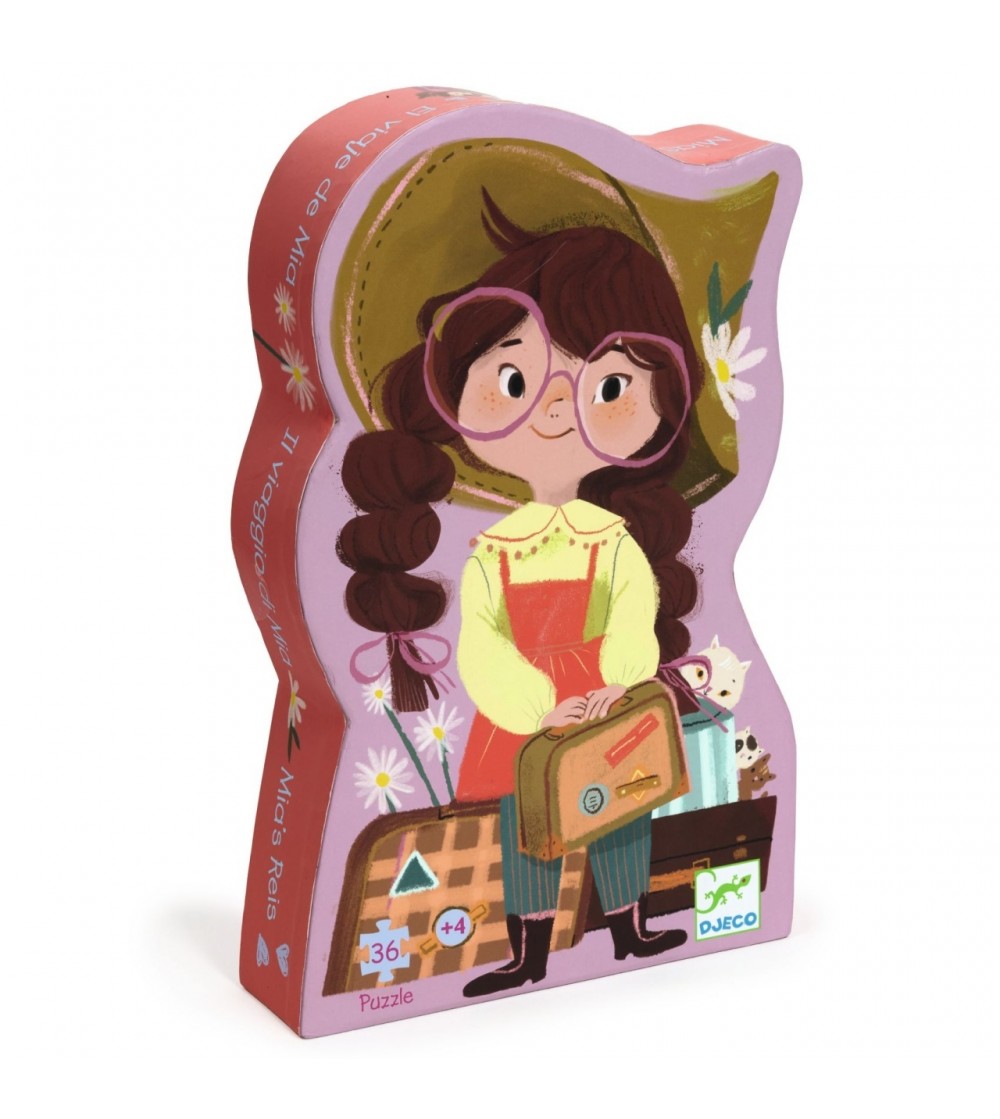 Puzzle Calatoria Miei, Djeco - Puzzle copii