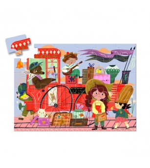 Puzzle Calatoria Miei, Djeco - Puzzle copii